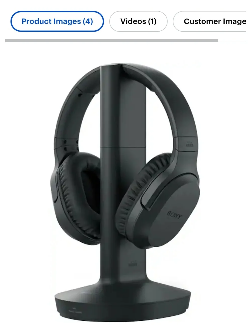 Sony WH-RF400R Wireless Headphones TRANSMITTER Home Surround Entertainment Sound